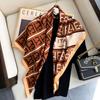 New Korean Version of Twill Large Gauze Scarf with Autumn and Winter Fashion Scarf Shawl Warm Scarf for Women