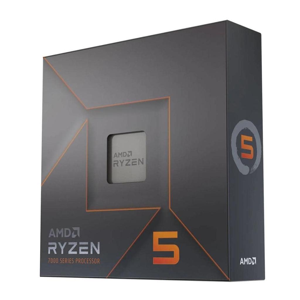AMD Ryzen 5 7600X Box Cooler 6 Cores 12 Threads 105W / 4.7GHz(Boost5.3GHz) 100-100000593WOF