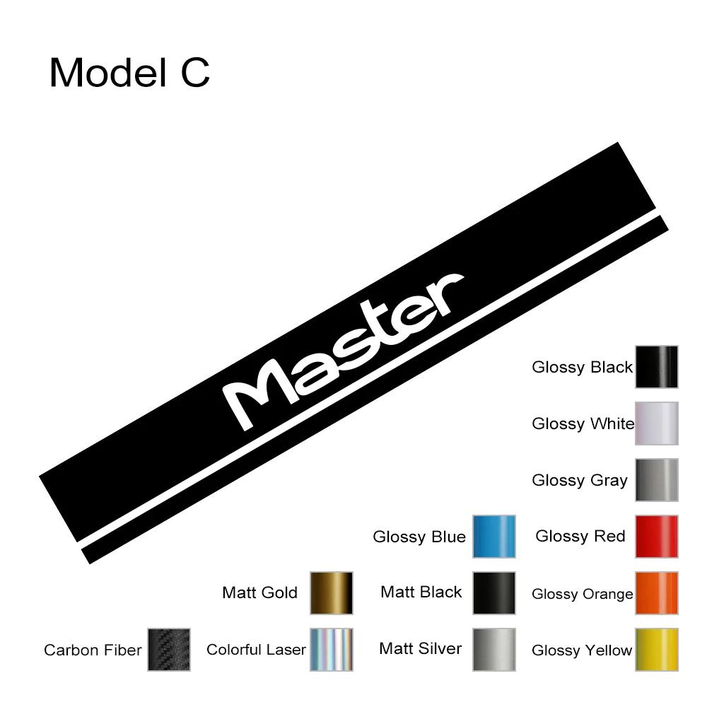 Car Hood Stickers Cover For Renault Master 2 3 4 Van Bonnet Graphics Stripes Decal Camper Vinyl Cover Auto Tuning Accessories
