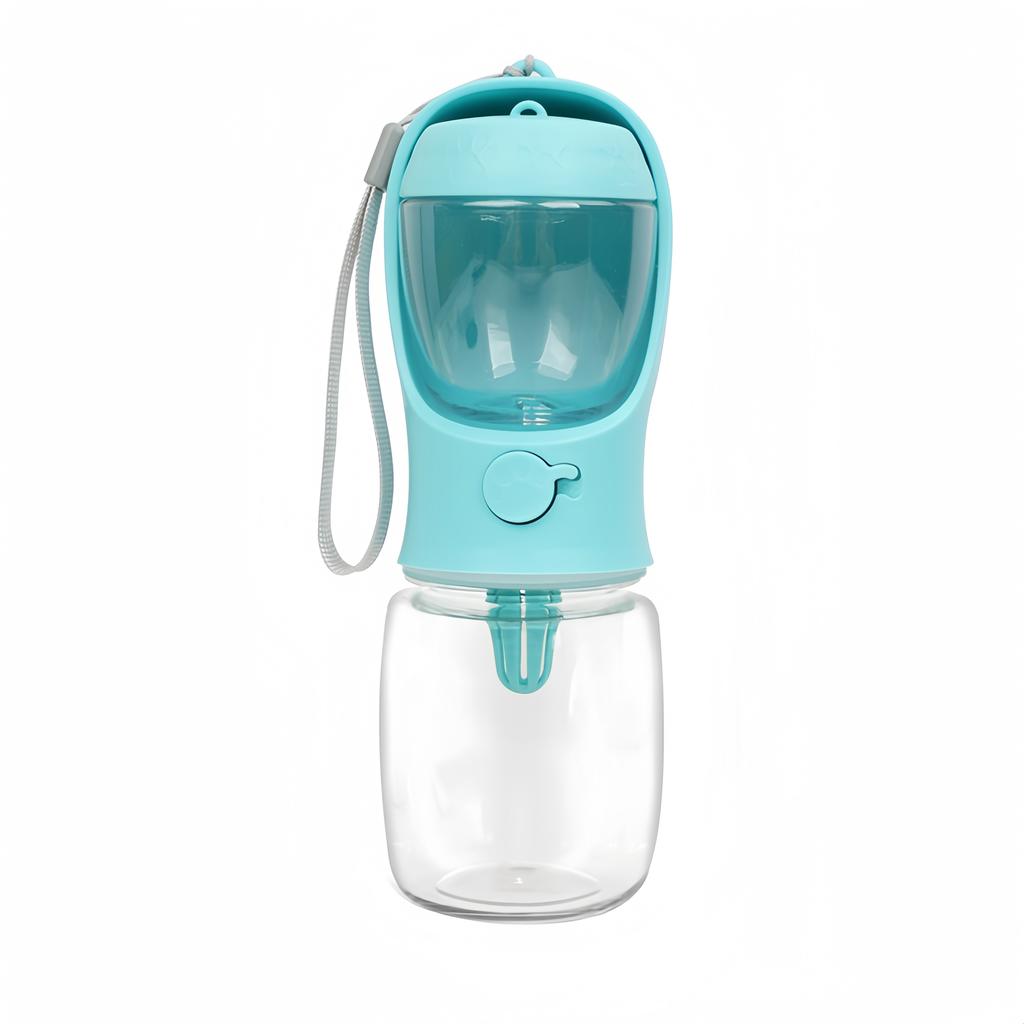 Portable Dog Cat Water Bottle with Storage Food and Water Container for Puppy Pets Dogs Feeder Bowl Puppy Water Bottle