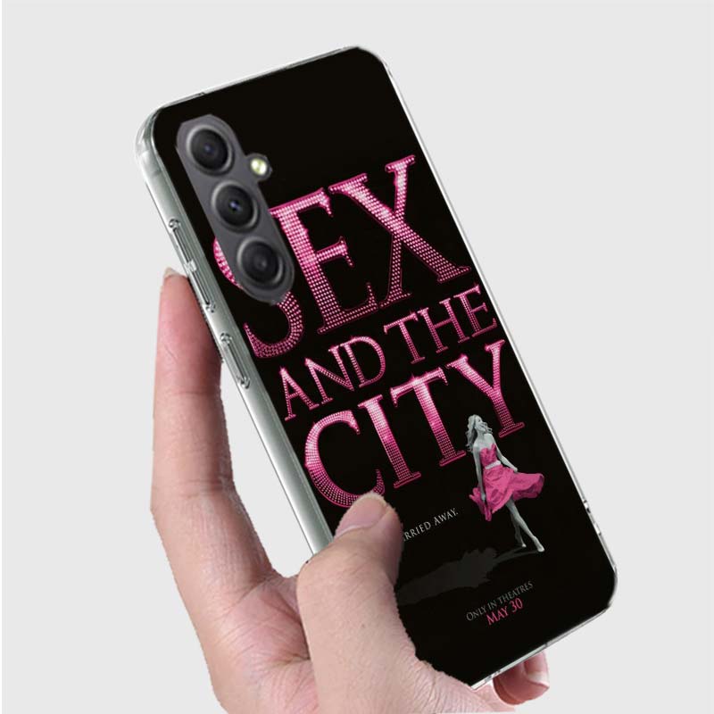 Sex and the City Phone Case for Samsung A16 A26 A36 A56 A17 A37 A57 A07 A06 A02S A03 A04S A05S Galaxy Note 20 10 A50S A71 A51 A3