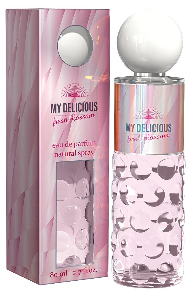 Женская парфюмерная вода LUSSO "MY DELICIOUS frech Blossom" 80 мл.