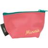 Skater Triangular Mini Pouch Accessory Case Gusset Disney Retro Minnie Mouse ZTP1-A