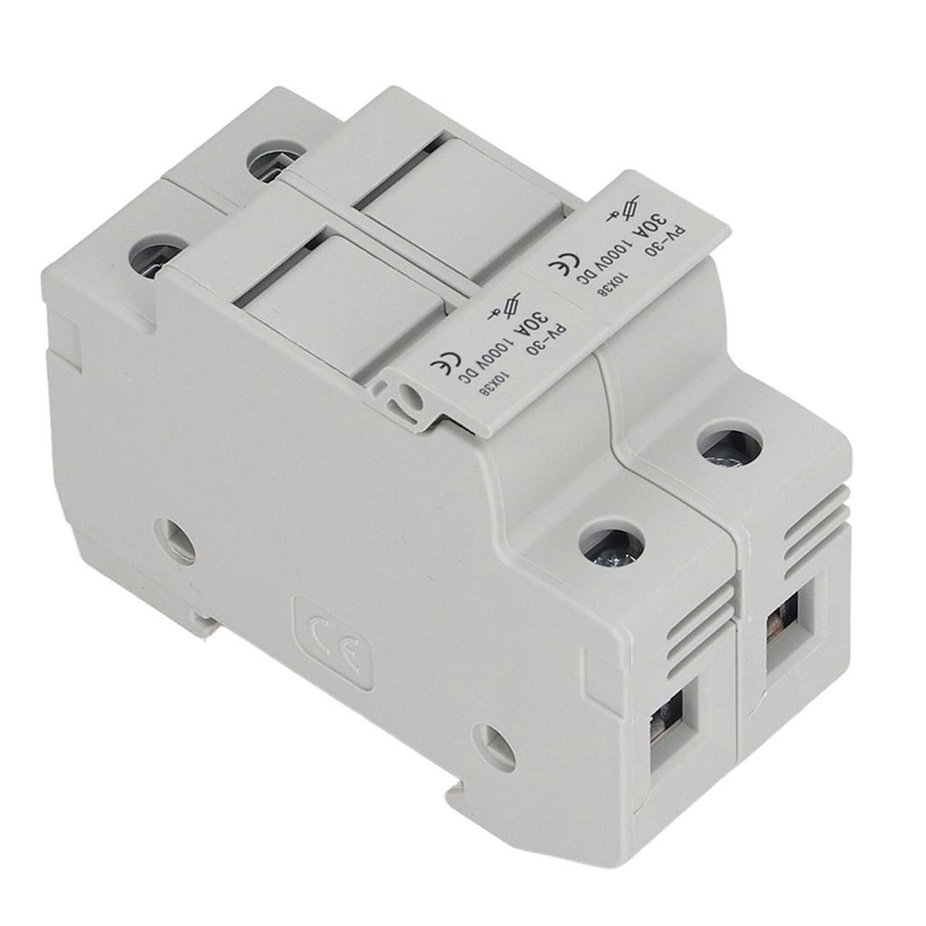 Держатель предохранителя Miniget 2 полюса 10A защитный корпус ABS фотоэлектрический держатель предохранителя база для защиты