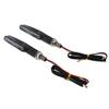 Plug&Play Motorcycle LED Blinkers - 12V Sequential Turn Signals with Auto-Cancel & Anti-Glare Design