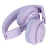Детские Bluetooth-наушники, складные, регулируемые, RGB, цветная световая гарнитура с микрофоном для детей, учеба BT06C