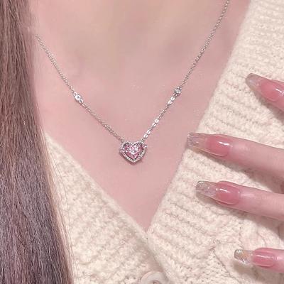Ожерелье Guardian Heart Love, женское, High Sense Light, роскошное, нишевое, ключичное ожерелье