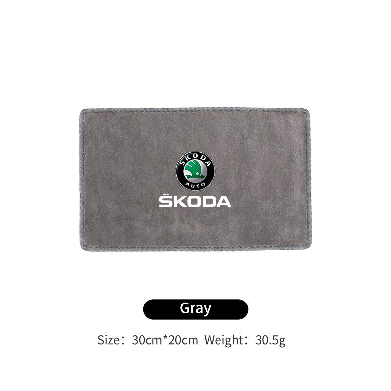 2025 New Car Wash Towel Soft Cleaning Rag Cloth Auto Cleaner Tools For Skoda Octavia Superb Rapid Kodiaq Karoq Fabia Kamiq Rooms