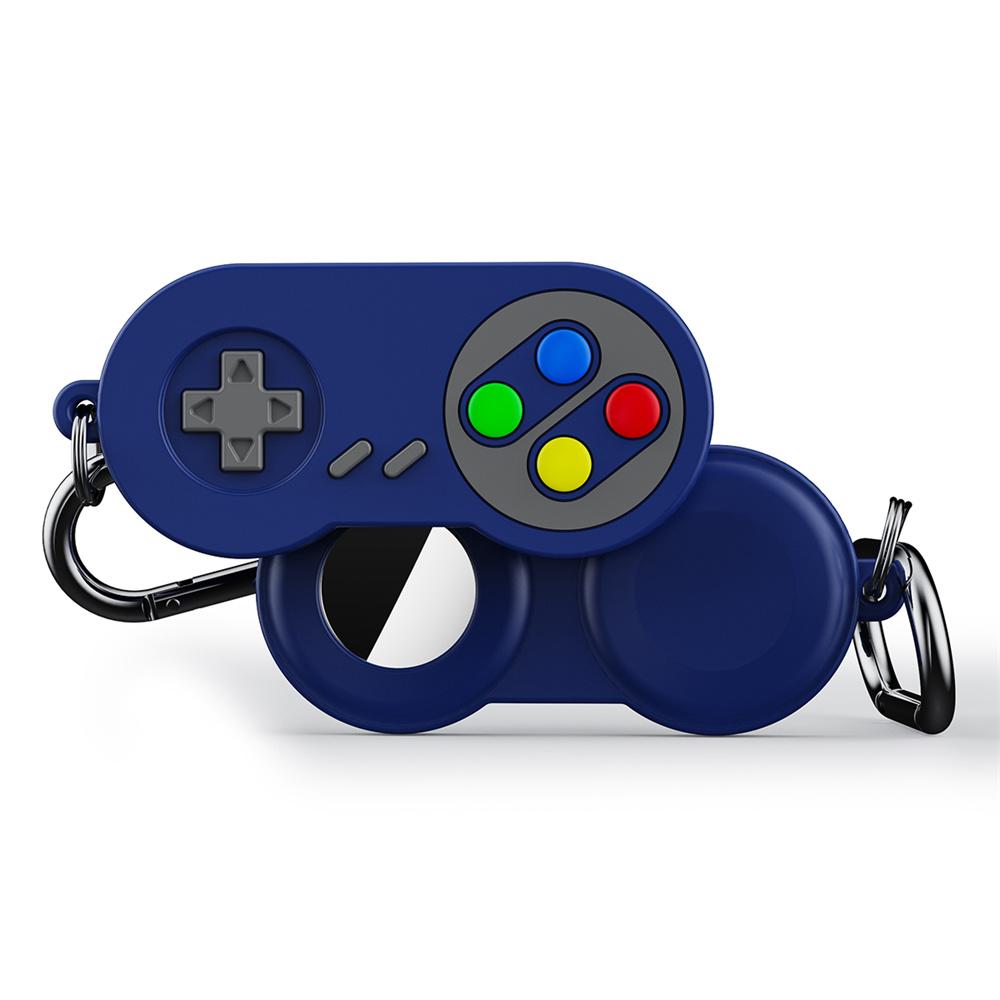 4 шт. Мягкий силиконовый игровой брелок для Apple Airtags Чехол Защитная крышка для держателя Airtag Аксессуары для трекера