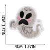 Horror Castle Embroidery Cloth Sticker Soul Bringer Patch Sticker Ghost Cat Embroidery Sticker Computer Embroidery Label Zombie Chapter Boy