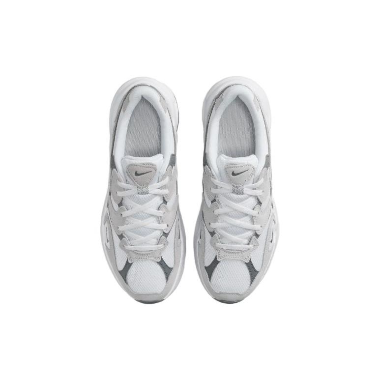 Nike AL8 Дымчато-Серый Металлик Серебристые Женские Кроссовки Белый Черный FJ3794-101