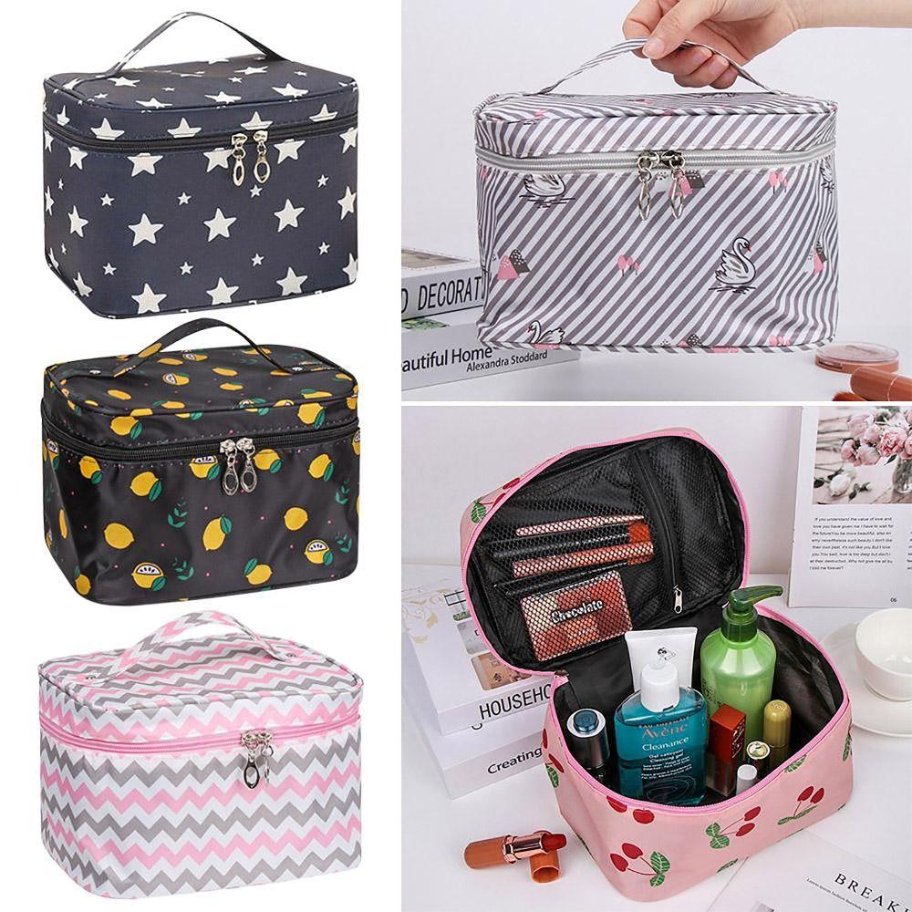 Large Capacity Travel Makeup Bag Toiletry Storage Organizer For Women Outdoor Travel