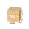 Wooden Desktop Clock LED Digital Alarm Clocks Bedside LED Alarm Clocks Electronic Clocks Office Decoration Reloj De Escritorio