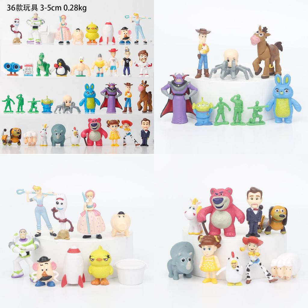Toy Story 4 Collectible Figures Set Includes Woody, Buzz Lightyear, And More!