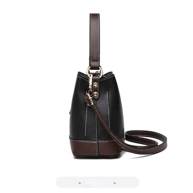 Женская сумка, модная сумка через плечо, большая вместимость с женской ручной сумкой-ведром