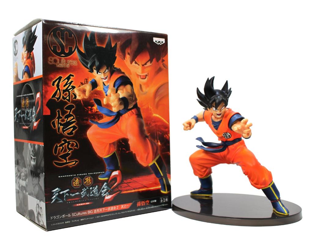 Dragon Ball SCultures BIG Zokei Tenkaichi Budokai 2 Part 1 Son Goku Single Item Приз Banpresto