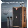 Manlong M-8510L 10-inch Outdoor Karaoke Trolley Speaker System (CN version)
