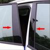 For Land Rover Discovery Sport 2015-2019 Gloss Black Window BC Pillar Cover Trim