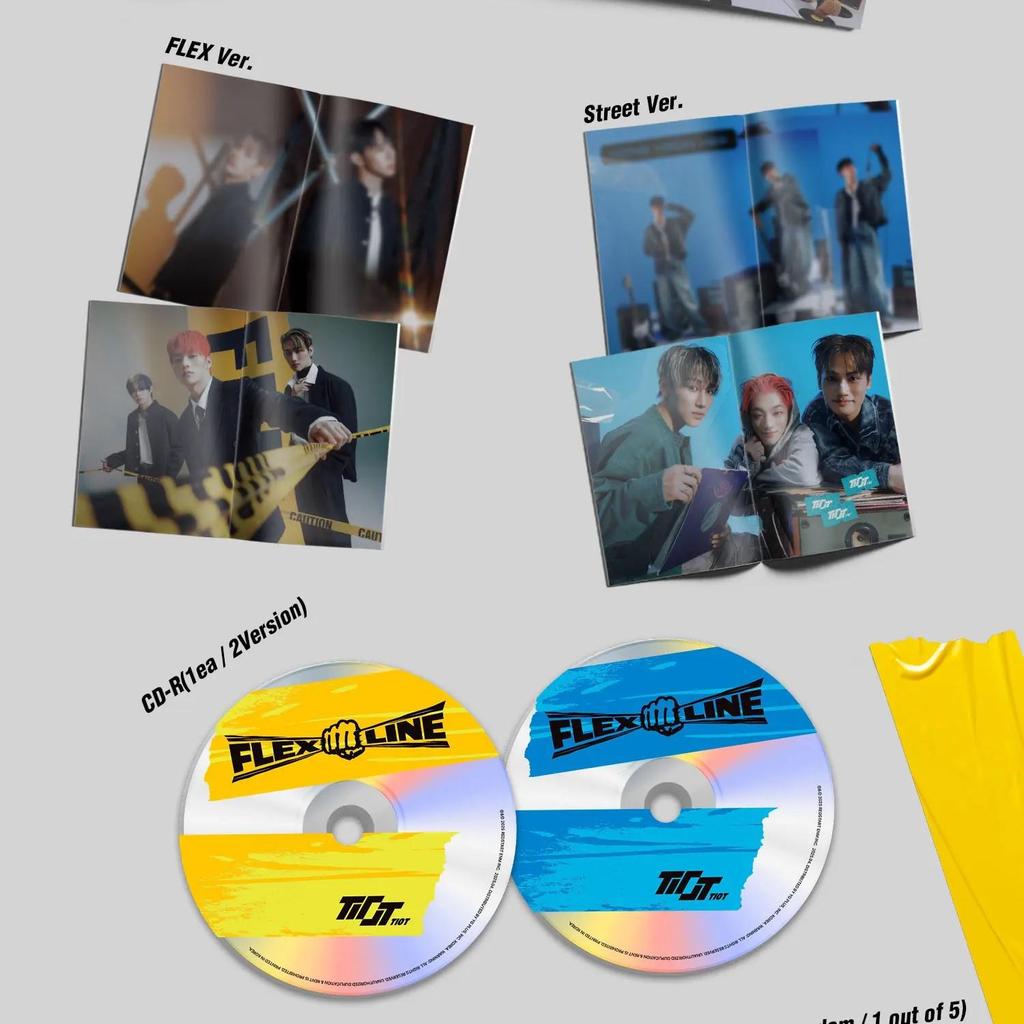 (ПРЕДВАРИТЕЛЬНЫЙ ЗАКАЗ) TIOT - [FLEX LINE] 3-й мини-альбом PHOTOBOOK