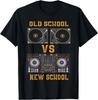 Подарки для мужчин: DJ Старой Школы VS DJ Новой Школы, Стол для Оборудования, Футболка Унисекс