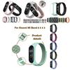 Высококачественный регулируемый нейлоновый ремешок для Xiaomi Mi Band 3/4/5/6 Прочный и легкий