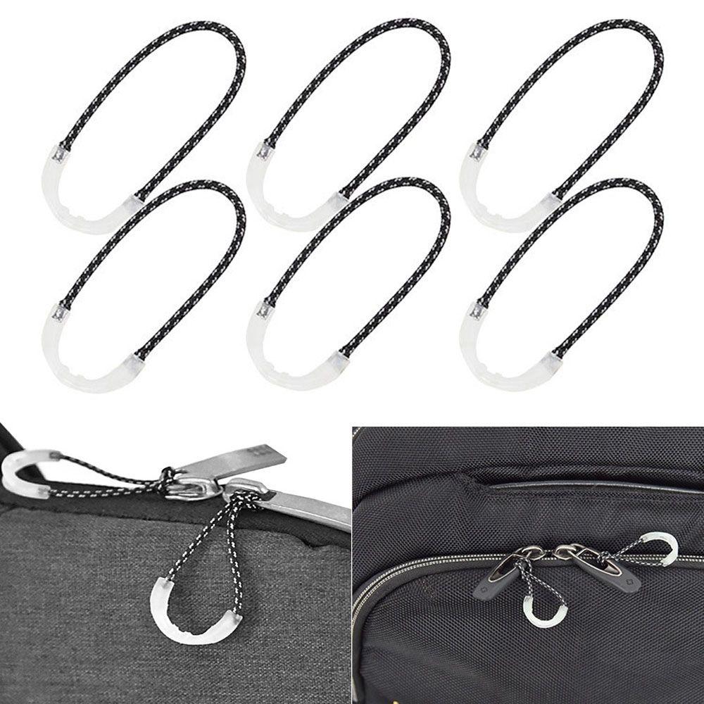 10pcs Accessories Parts Ultra-Bright Glow Ideal kit Markers Tent Zippers Ends Lock Zips Zipper Pull