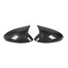 1 пара чехлов для зеркал из углеродного волокна в стиле бычьего рога, сменная крышка зеркала заднего вида для автомобиля Alfa