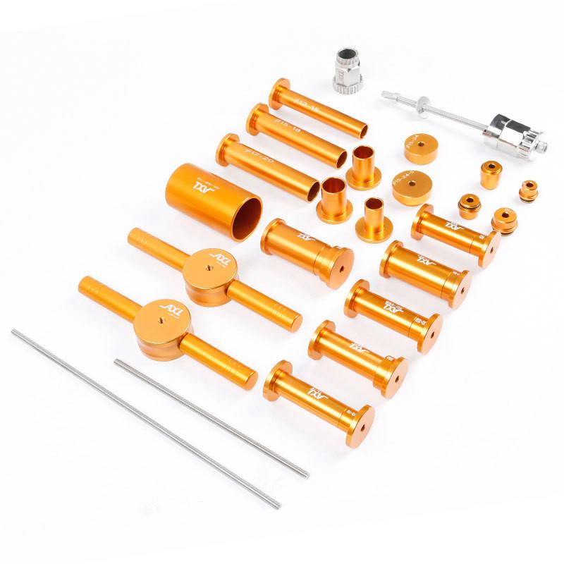 Инструмент для обслуживания подшипников шарнира рамы велосипеда с мягким хвостом, пресс для установки подшипников центральной оси, ремонтный комплект