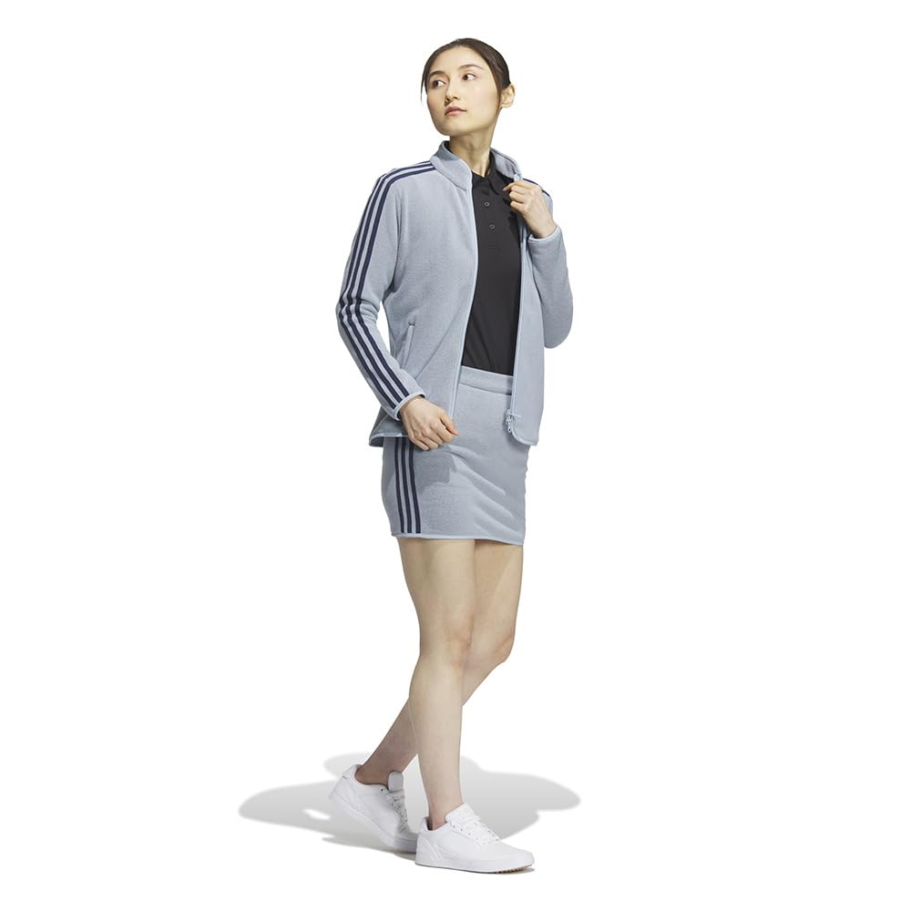 Three Stripes Fleece Wonder Set, Blue/Black, J/M