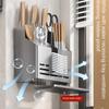 Multifunction 1PC Cutlery Holder Kitchen Tableware Drainer Spoon Fork Chopstick Storage Basket Rack No Drill Tableware Organize