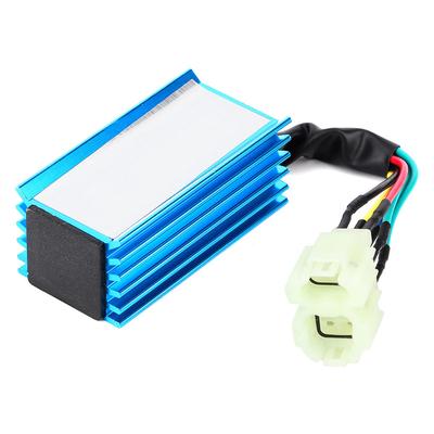 6-контактный гоночный AC CDI GY6 с круглым разъемом, блок зажигания для 50cc 90cc 110cc 125cc 150cc 2-тактного двигателя, мопеда, скутера