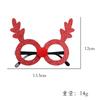 Vibrant Christmas Party Glasses For Children With Playful Reindeer Antlers And Festive Snowman Themes