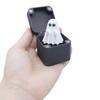 Yousheng 1/2Pcs Halloween Middle Finger Ghost Box Ornament Popping Ghost in A Case Desktop Decoration Teasing Friends Tricky Props Gag Prank Gift