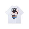 Li Ning Sports Fashion Series Color Block Printed Short Sleeve T-Shirt Men Tops White AHSR391-1