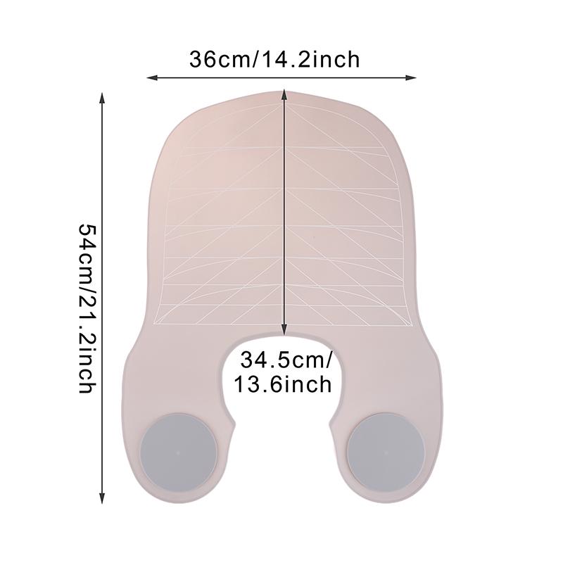 Парикмахерская накидка силиконовый поводок для стрижки волос воротник плечи коврик для стрижки волос утяжеленный шейный платок инструменты для стрижки волос для парикмахера стилиста