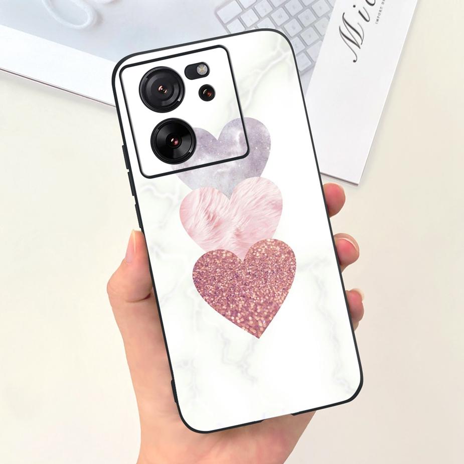 Чехол для Xiaomi 13T Pro Mi13T Милый Модный Мультяшный Чехол 6.67'' Мягкий Силиконовый Чехол для Телефона для Xiaomi Mi 13T Pro 13TPro Задняя Крышка