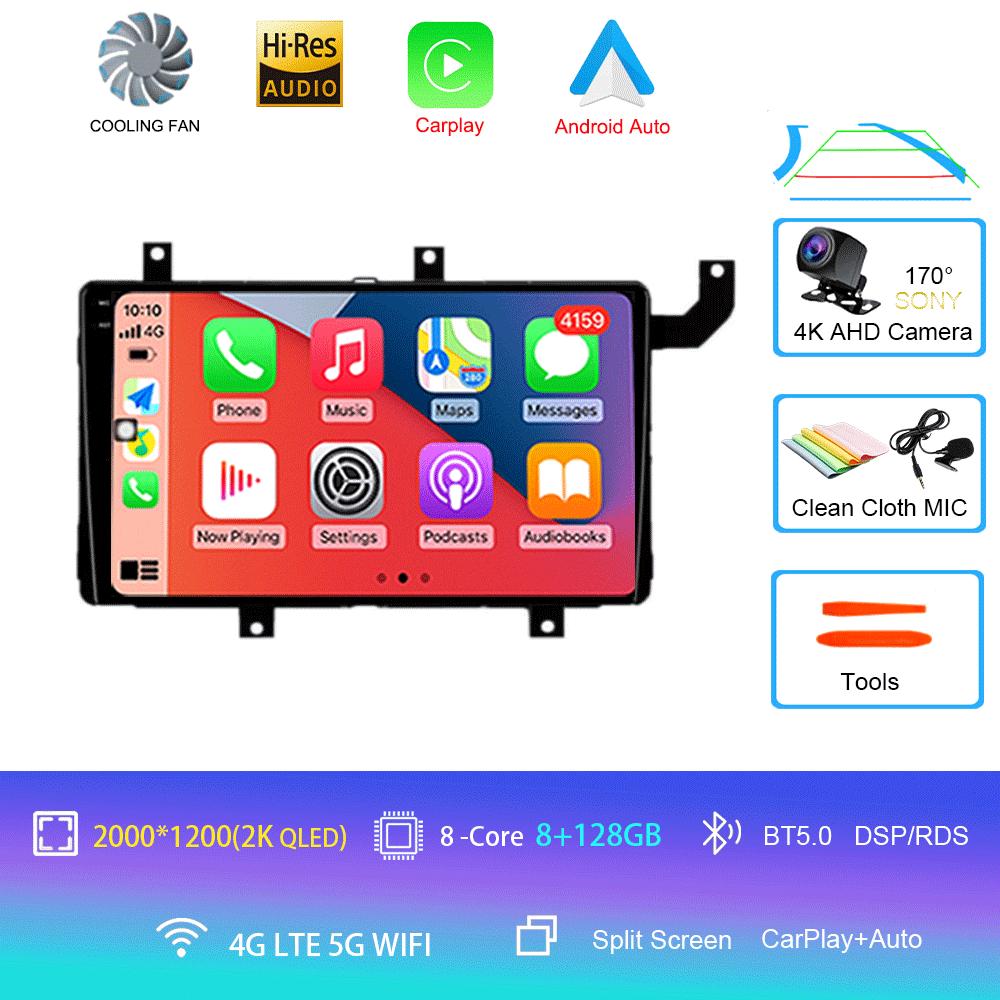 Автомагнитола Android 14 Carplay Auto Для Toyota Tacoma N300 2015-2021 Мультимедийный Видеоплеер GPS Навигация Стерео Головное Устройство Аудио