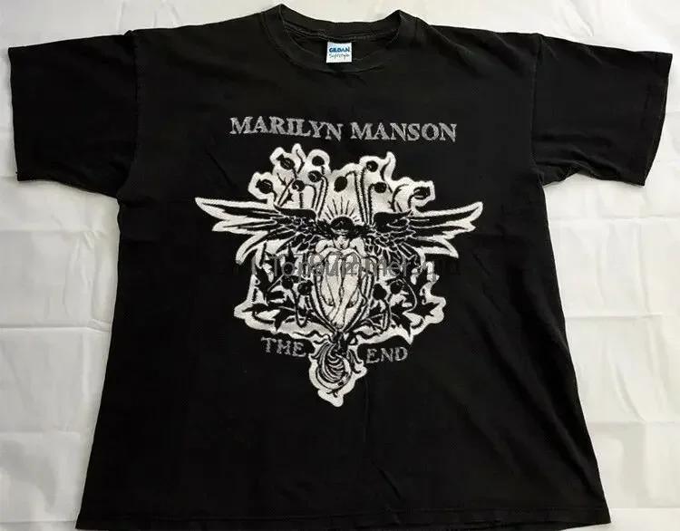 1996 Marilyn Manson The End Tour Футболка Размер США S M L XL 2XL