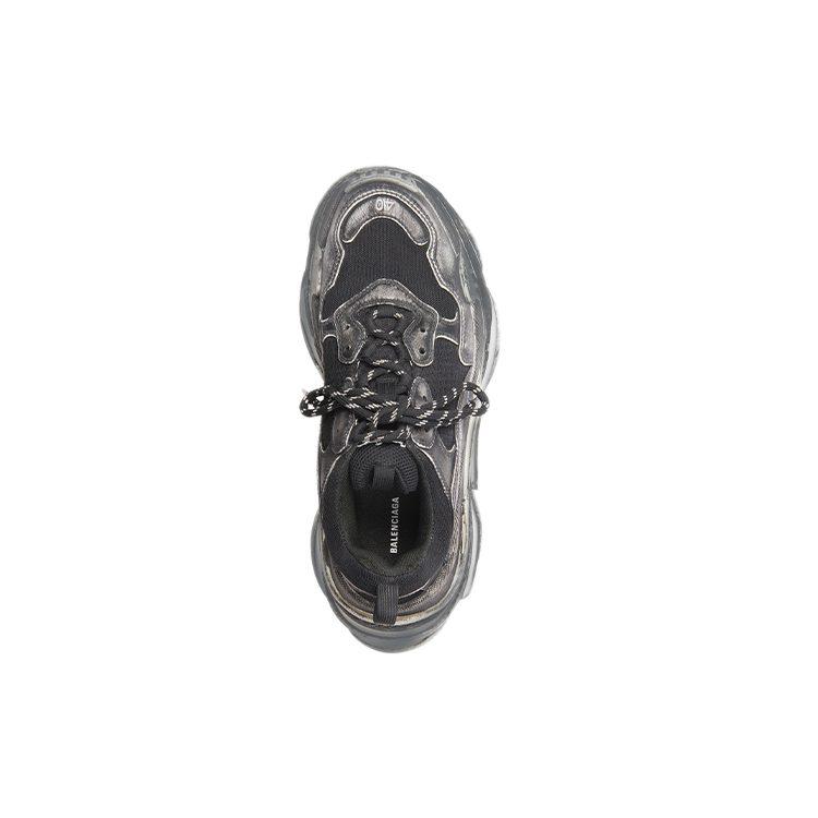 Balenciaga Triple S 'Выцветший черный' 536737W3CN31000