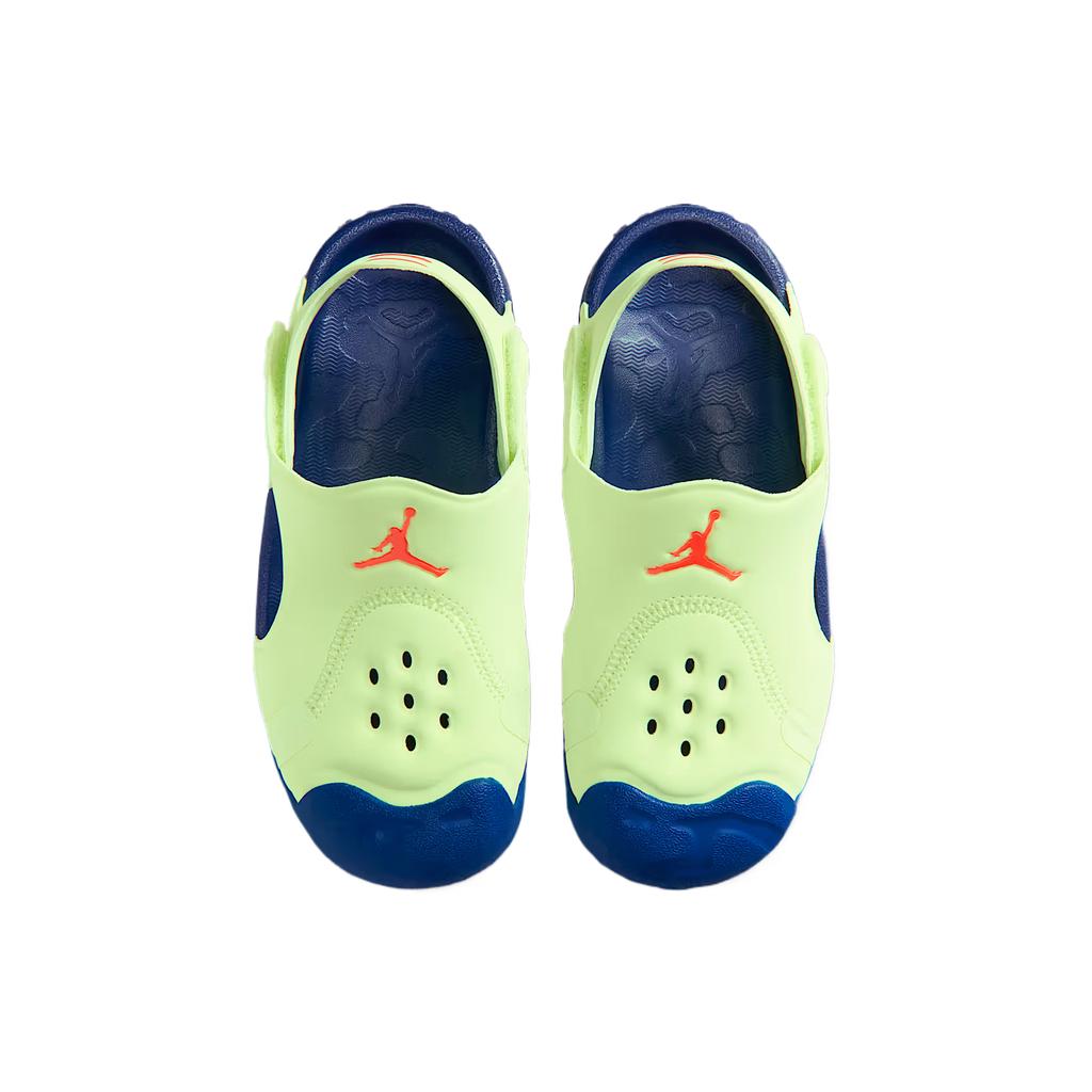 Сандалии Air Jordan OTDR PS Barely Volt Детские сандалии Зеленый Game-Royal Инфракрасный-23 HV8552-700