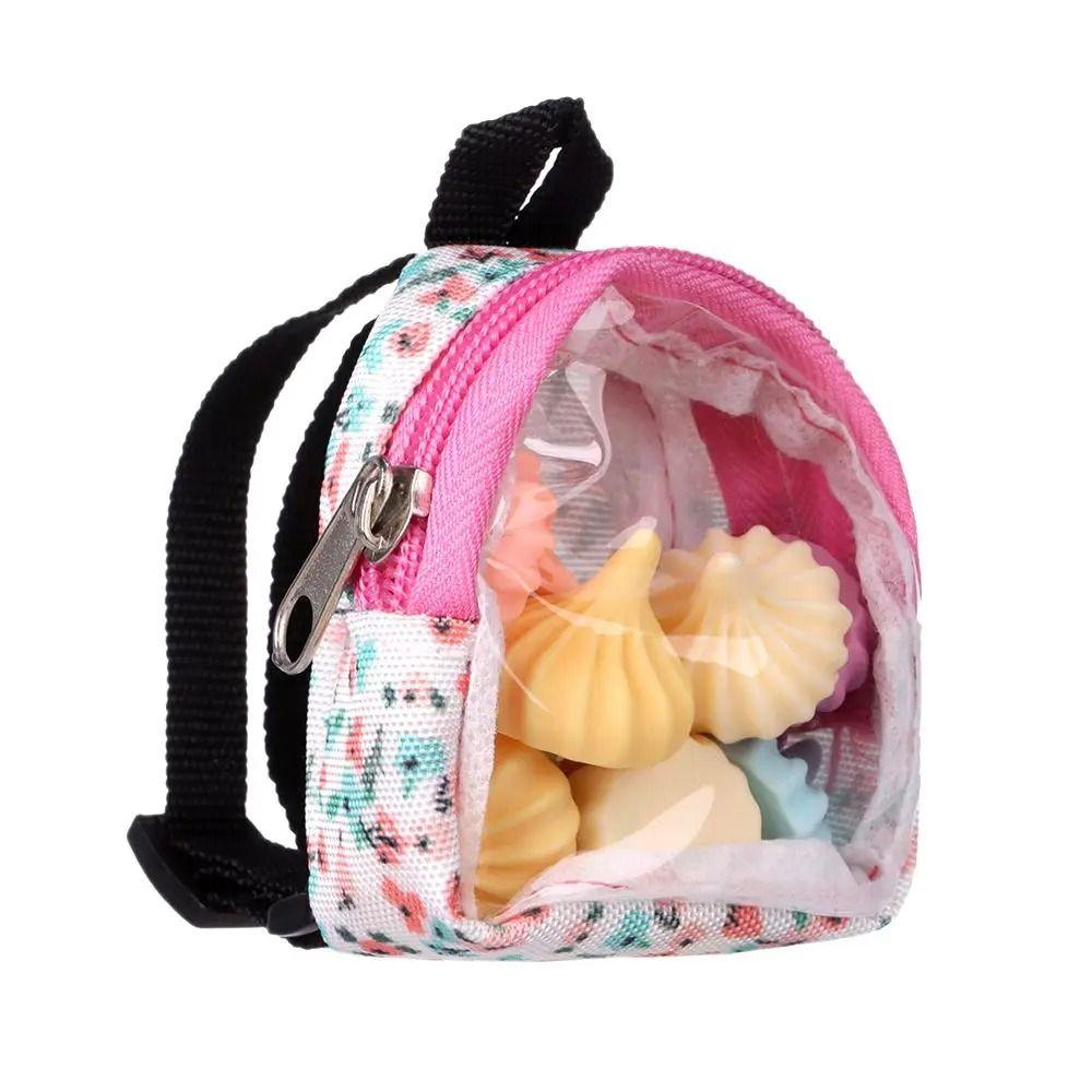 Rucksack Doll Backpack Miniature Doll Bag Toys Christmas Gifts Miniature Doll Bag Kids Gift