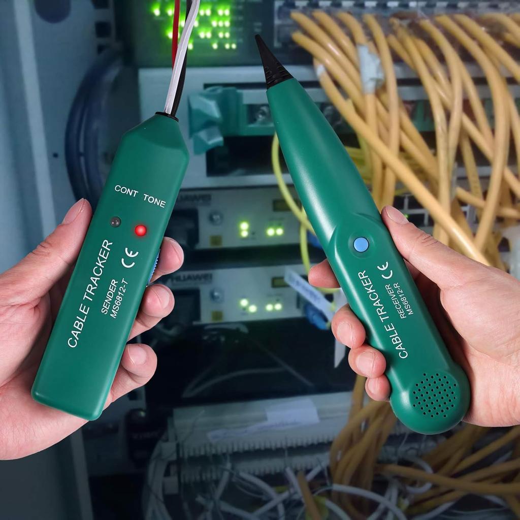 Тестер кабеля локальной сети RJ11 RJ45 Ethernet телефонный проводной трекер Линейный искатель для сетевого телефонного тестер непрерывности линии MS6812