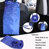 Portable Car Seat Back Garbage Bin Bag Auto Trash Dust Holder Case Hang Litter Box Oxford Cloth Wastebasket Container Storage