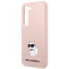 Karl Lagerfeld Klhcs23Msnchbcp S23+ S916 Hardcase Różowy/Pink Silicone Choupette