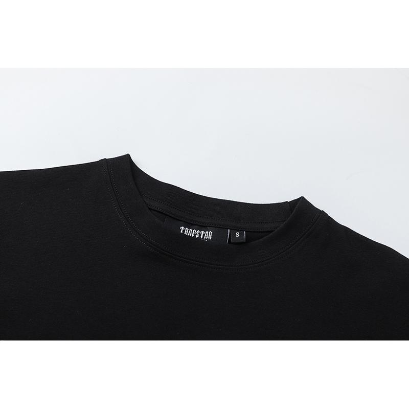 673 Trapstar London 2025 Summer New High Quality Cotton Round Neck Loose Large Size Men's and Women's T-shirt Couple T-shirt