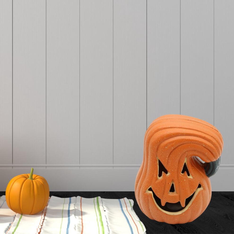Halloween LED pumpkin lantern home decoration (1 piece)
