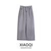 Fashion Style 2024 Summer New Arrival Women's Easiest for Match High Waist Slit Design Midi Skirt Denim Skirt 6147069