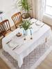 Новая пыленепроницаемая и теплоизоляционная скатерть, бытовая прямоугольная скатерть для обеденного стола, чехол для журнального столика