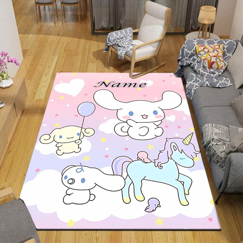 Custom 1Pc Melody'S Dreamy Cloudscape Rug Office Carpet Indoor Outdoor Entrance Doormat Nonslip Soft And Comfortable Living Room D2915284