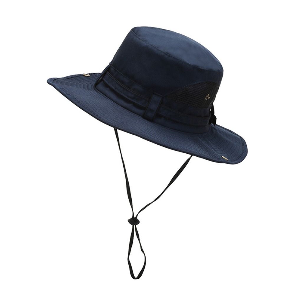 Wide Brim Hiking Hats UV Protection Sun Hat Fashion Panama Cap